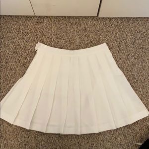 White School-girl skirt